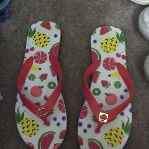 New Kate Spade flip flops